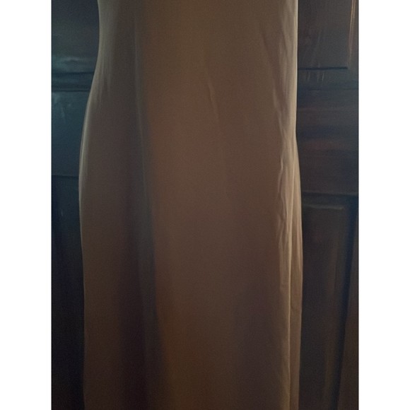 Vintage Silky brown Vanity Fair full Slip lingerie dress 34 - Picture 9 of 9
